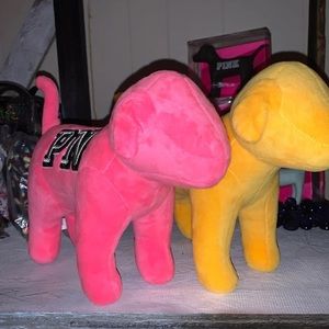 Medium Cozy PINK NATION Dog Set